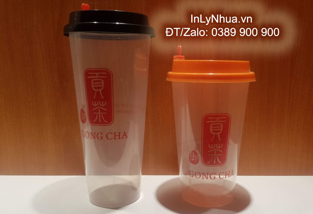 Ly nhựa in giá rẻ