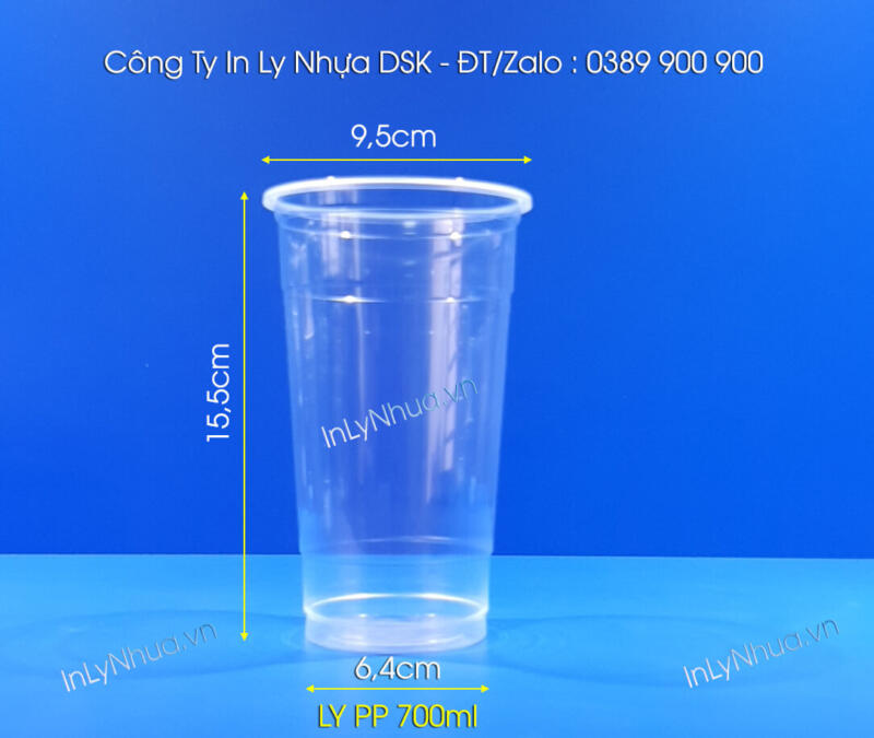 Ly nhựa pp 700ml Ly nhựa 700ml