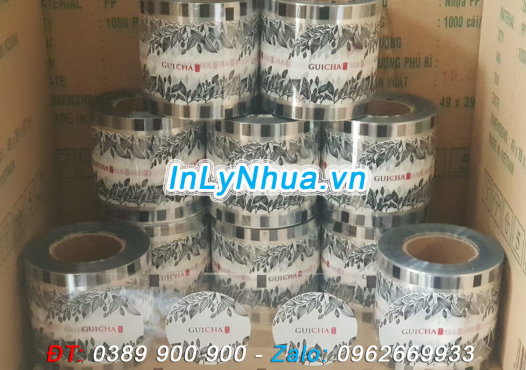 Cuộn màng ép ly nhựa in