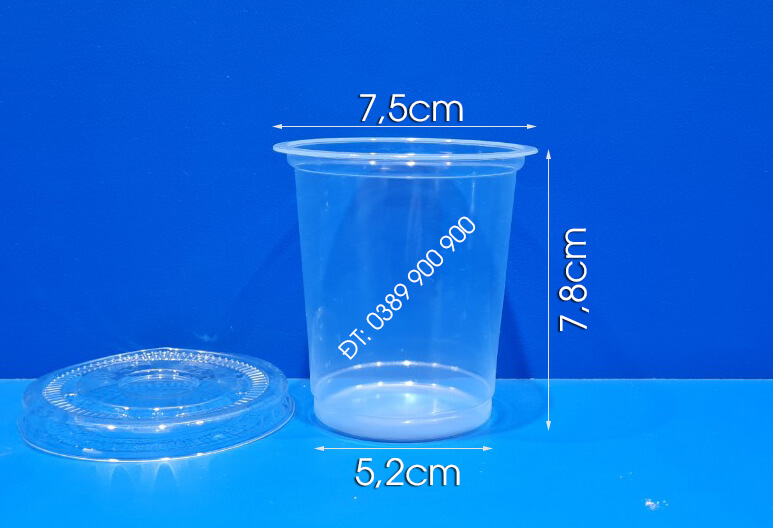 Ly nhựa 230ml trơn Ly nhựa 230ml