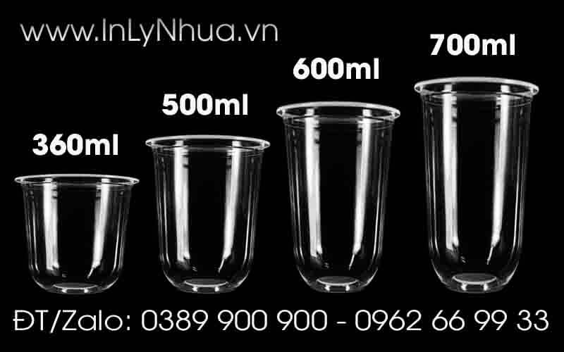 Ly nhựa đáy bầu Ly nhựa đáy bầu