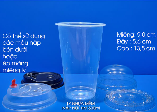 Ly nhựa PP 90 - 500ml Ly nhựa PP 90 - 500ml