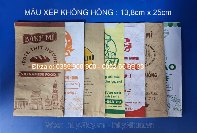 Túi giấy đựng bánh mì
